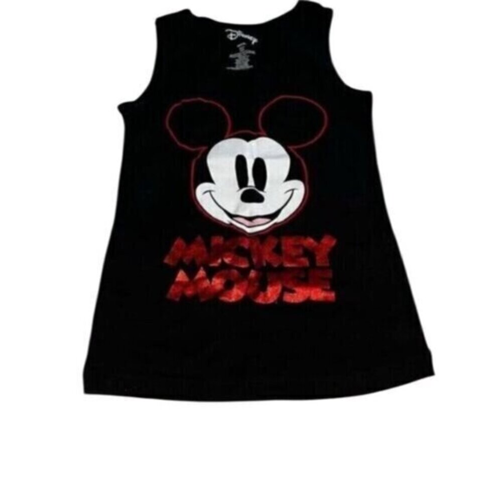 NWT Disney Mickey Mouse Black Tank Top for Kids Small